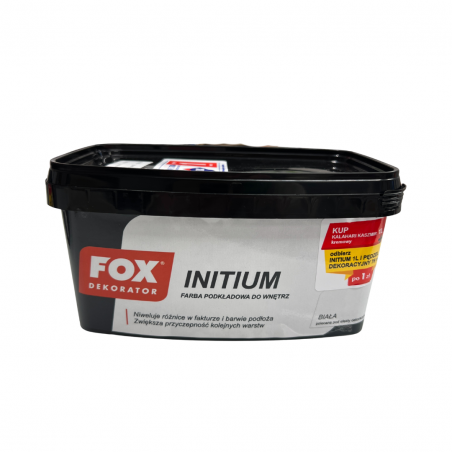 KALAHARI KASZMIR 1 L KREMOWY | ZESTAW PROMOCYJNY: INITIUM 1L + PĘDZEL DEKORACYJNY 76MM 5905400671971