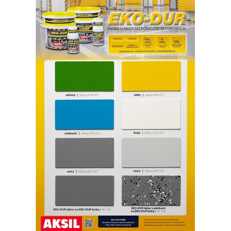 EKO-DUR LAKIER do posadzek betonowych