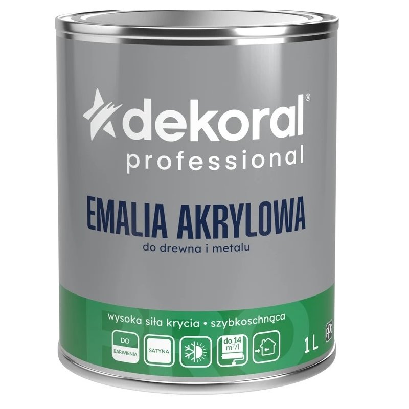 Dekoral Professional Emalia Akrylowa Ln-5l 5996281088422