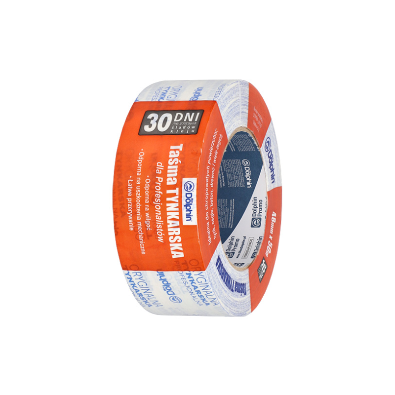 Taśma Tynkarska Biała 30 dni DTPR 48mm x 50m Blue Dolphin 5907758556139