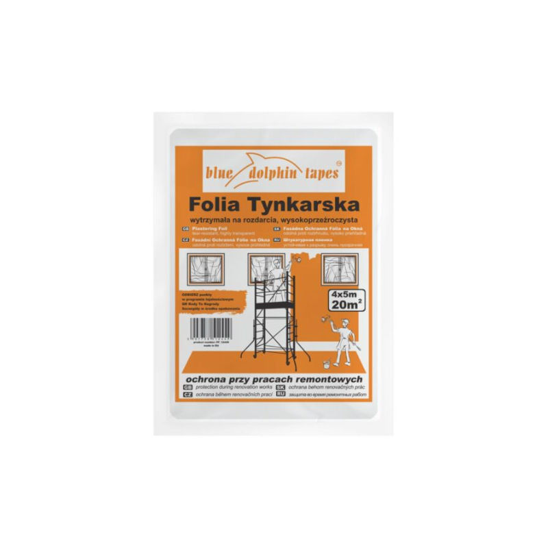 Folia Tynkarska 2m x 5m Blue Dolphin 5907758512425