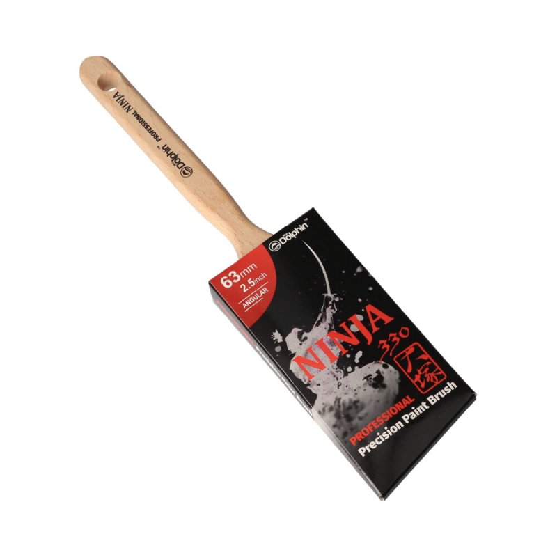 Pędzel Malarski NINJA 330 ANGULAR 50 mm / 2'' - Blue Dolphin Profesjonalny Precyzyjny