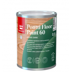Tikkurila Pontti Floor Paint 60 - farba do podłóg drewnianych i betonowych (półpołysk)
